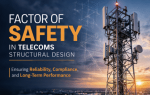 The Role of Factor of Safety in Telecom Structures
